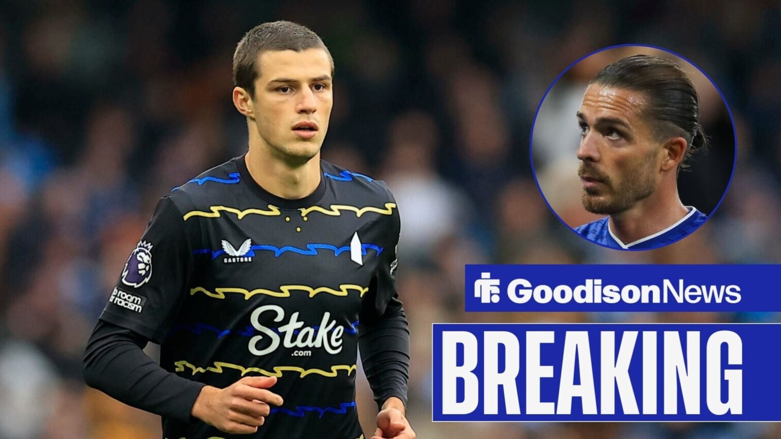 Jack Grealish reacts as Merlin Rohl sends new Everton message