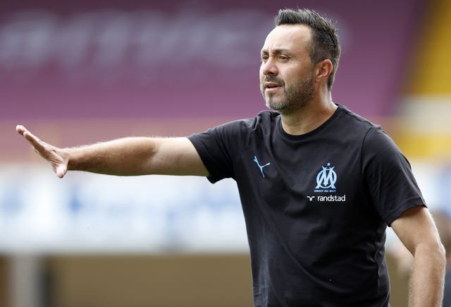 Train Marseille manager Roberto De Zerbi