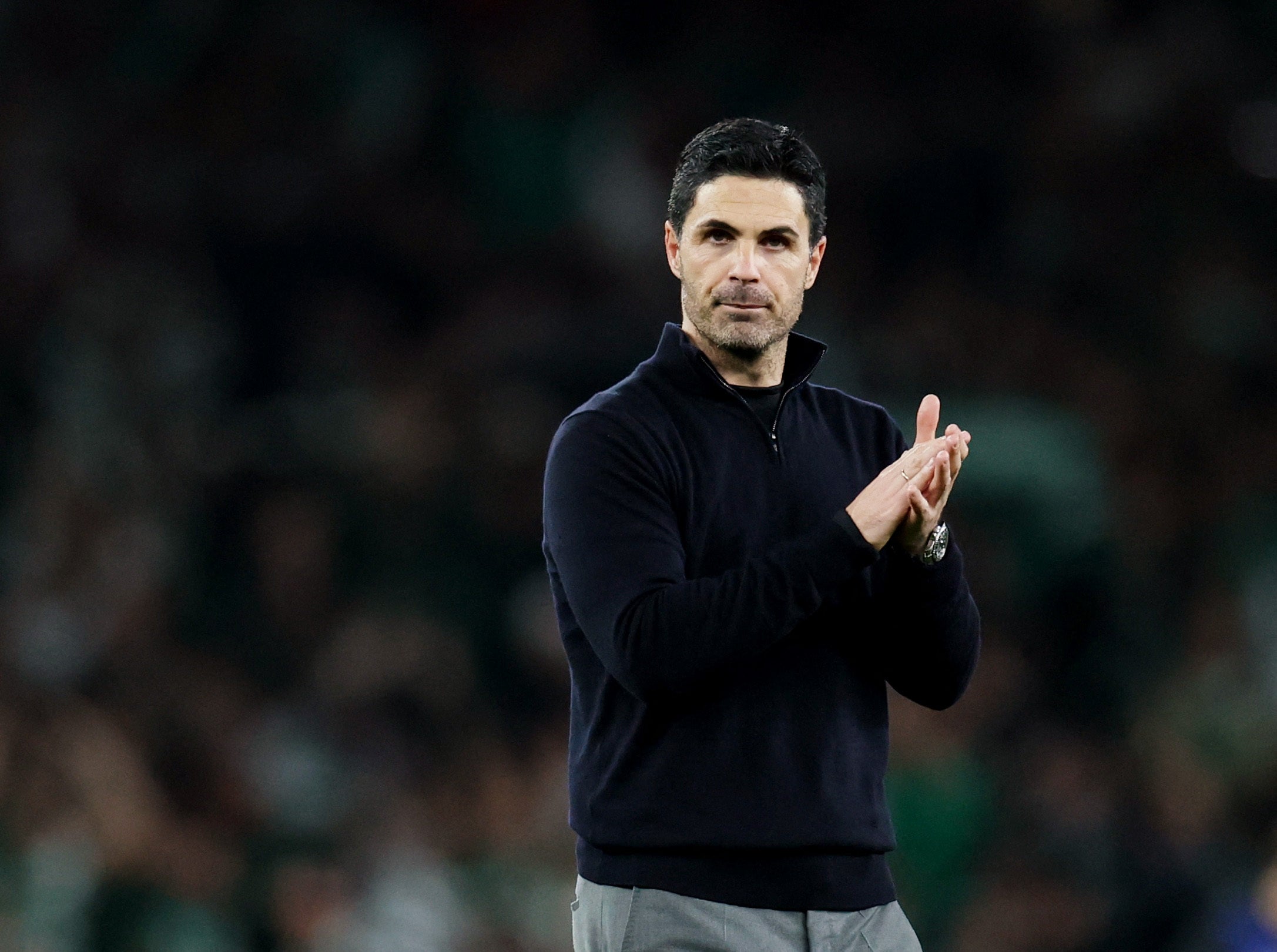 Mikel Arteta called Arsenal fans to bring ‘pure fire’ to the Emirates
