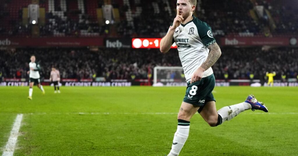 Ipswich Town v Middlesbrough Team News: Riley McGree missing for Boro