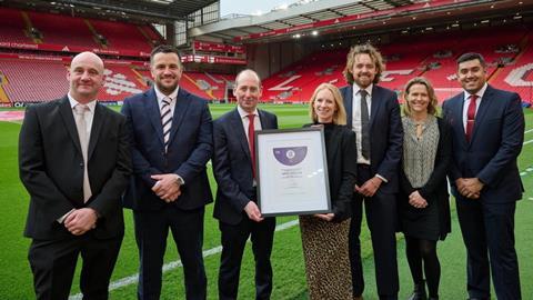 Liverpool FC becomes first football club with global food sustainability certification