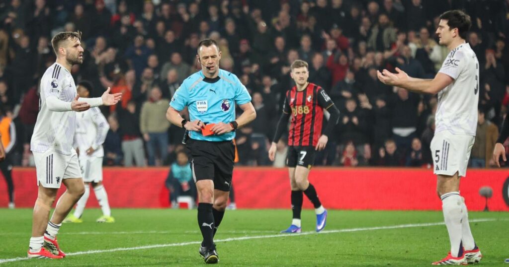 Referee and VAR made correct calls in Bournemouth's draw with United