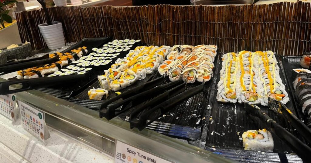 'We ate at COSMO Southampton and we loved the sushi and desserts'