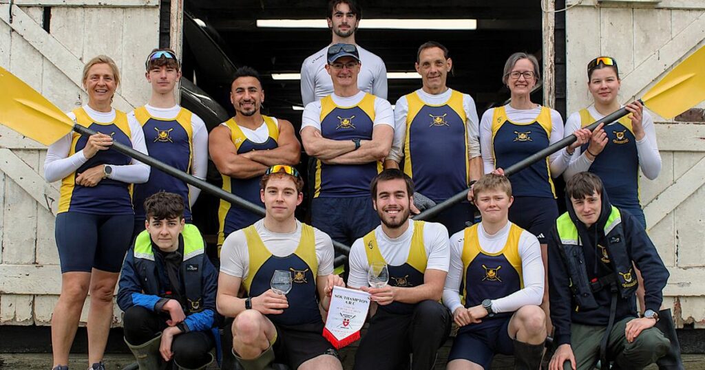 Newport Rowing Club celebrates success in Southampton