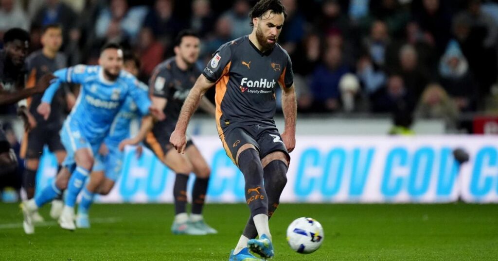 Southampton loanee Brereton Diaz scores twice in defeat for Derby