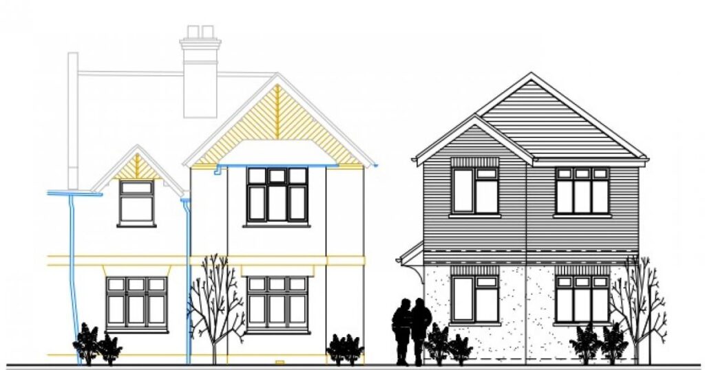 Plans for new house in Bournemouth