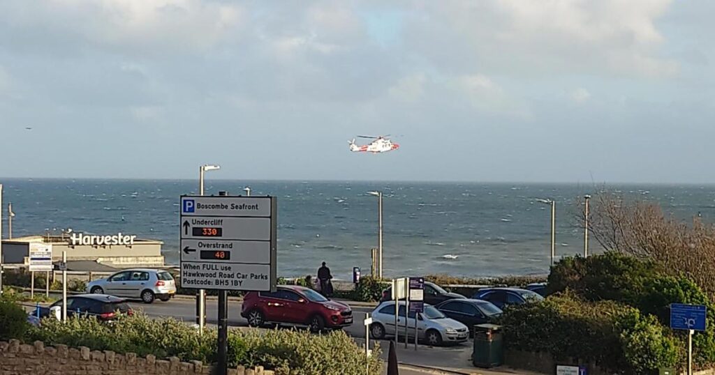 Woman 'taken to safety' after concern off Bournemouth Pier
