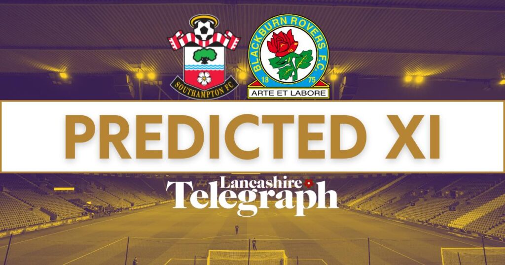 Blackburn Rovers predicted team with changes at Southampton