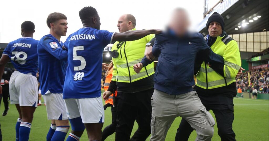 Ipswich Town pitch invader charged after Carrow Road win