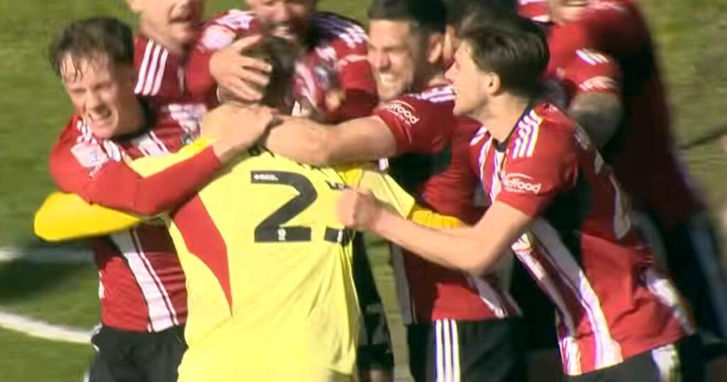 Former Southampton goalkeeper scores late equaliser in League One