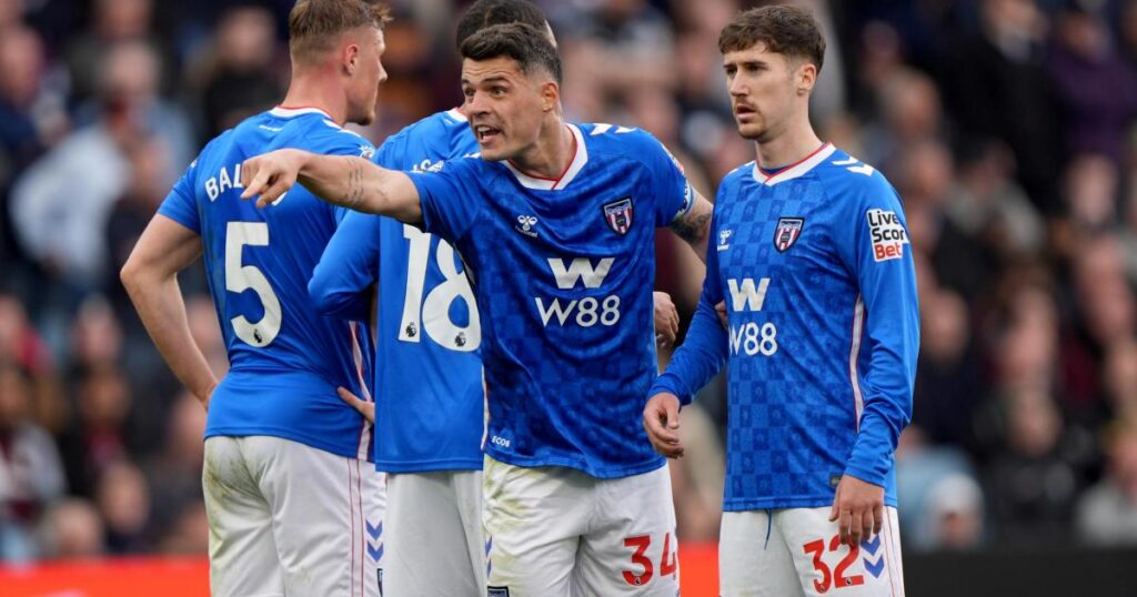 What Granit Xhaka did for Sunderland at Aston Villa