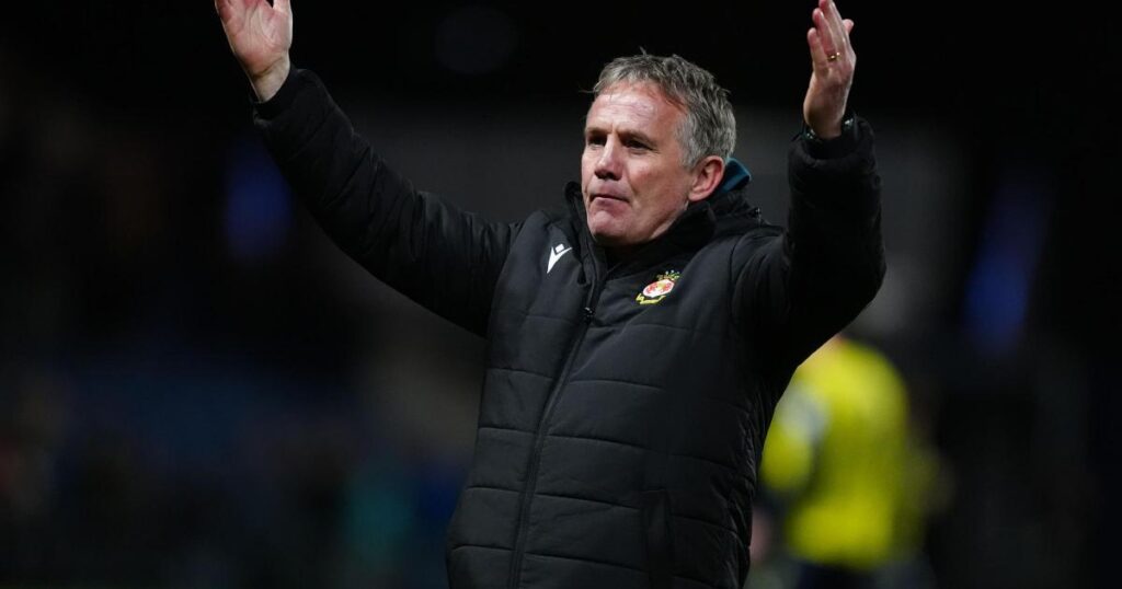 Phil Parkinson ‘in a good place’ as win lifts Wrexham into play-offs