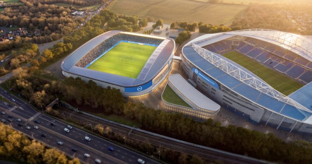 Brighton plan 10,000-capacity women's stadium at the Amex
