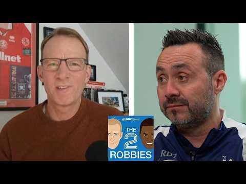 Spurs boss Roberto De Zerbi concerned with players' mentality | The 2 Robbies Podcast | NBC Sports