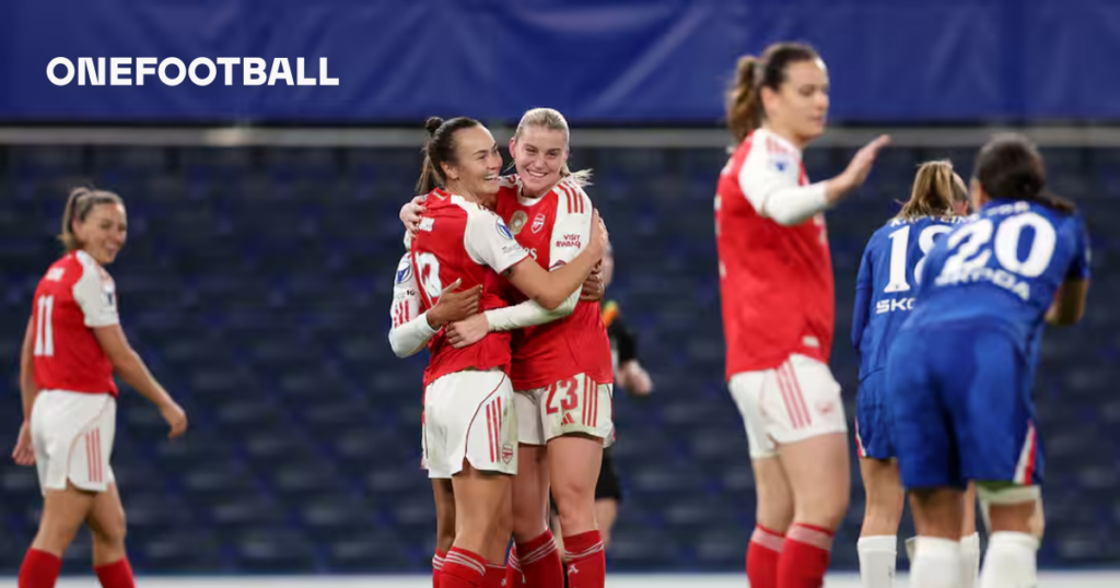 Arsenal hold on against Chelsea to reach the semi-finals