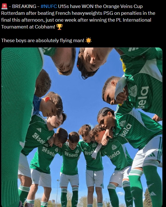 U-15's are on a historic run!