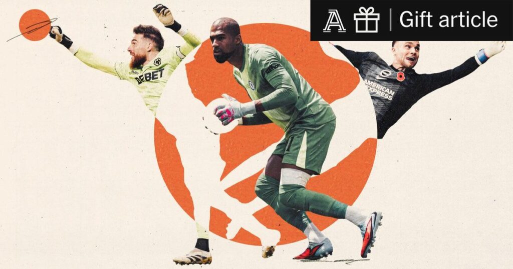 How each Premier League goalkeeper deals with crosses and corners