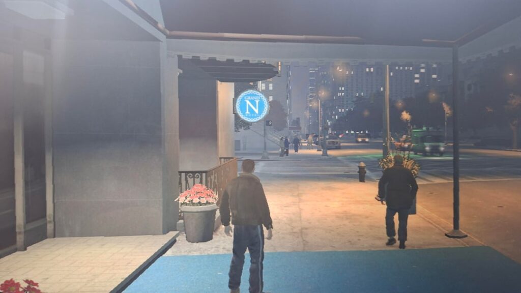 Do you ever realized that the logo of hotel Grand Northumbrian look like the logo of SSC Napoli from Seria A