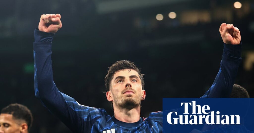 Arsenal leave it late in Lisbon and Bayern win at Bernabéu