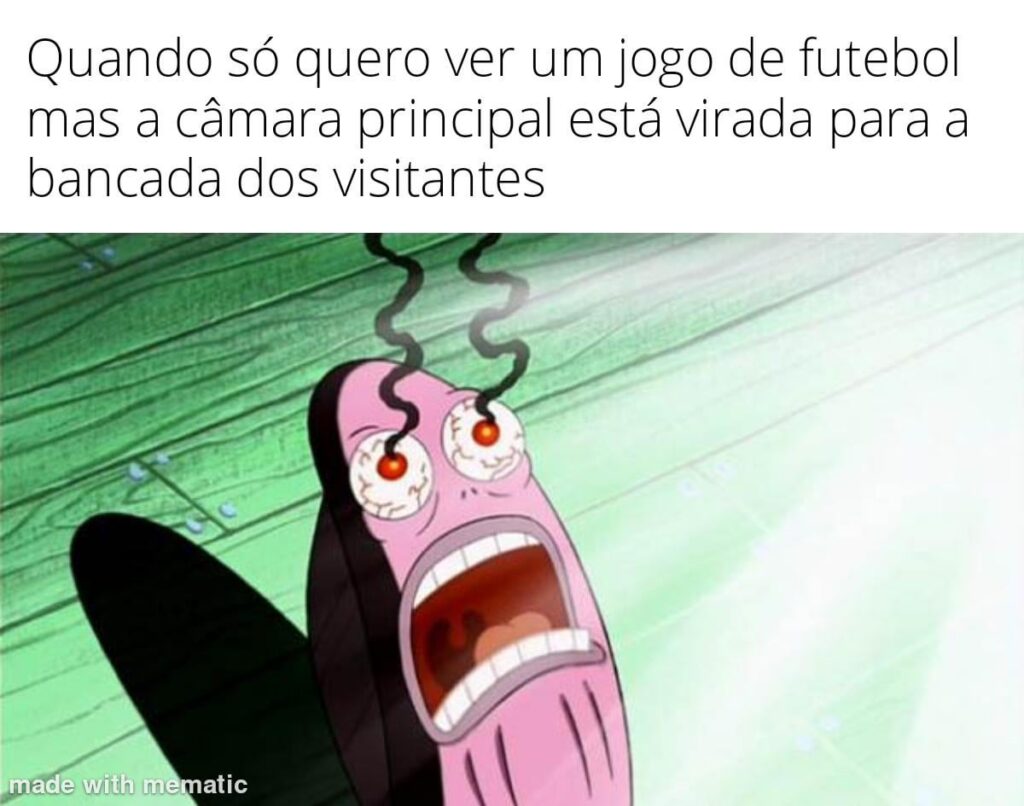 Que pequenas irritações têm quando estão a ver futebol?