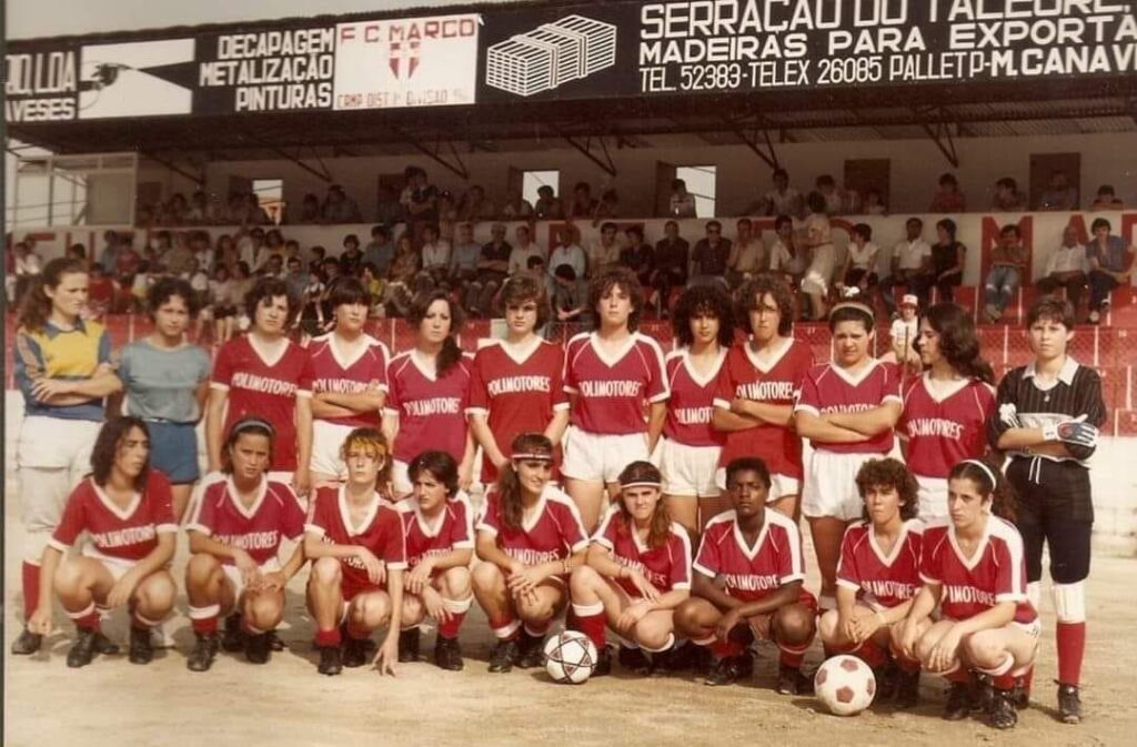 Primeira Equipa Feminina — FC Marco — Época 1984/1985