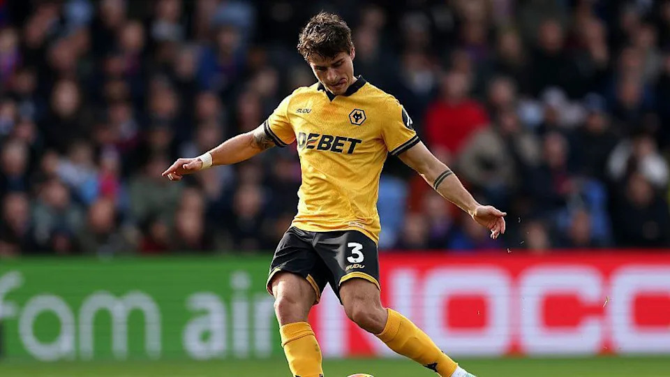 Wolves defender Hugo Bueno