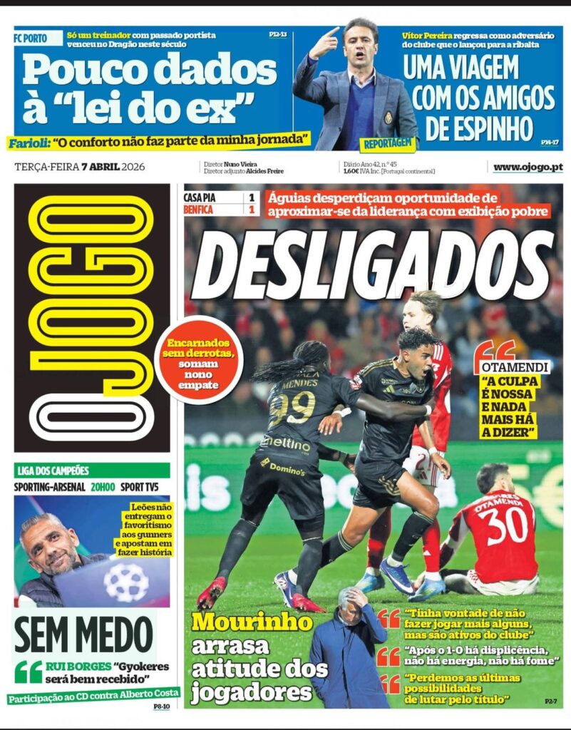 Jornal OJOGO 07/04/2026