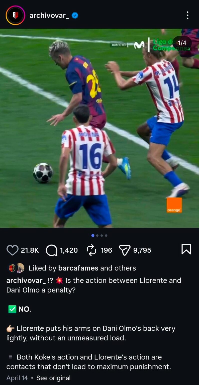 The standard changes depending on the team