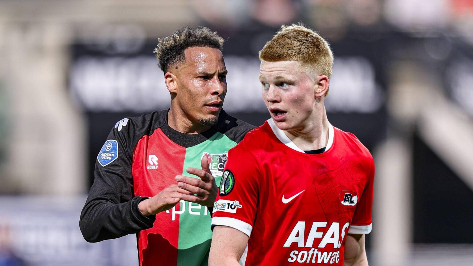 Zo verliepen de onderlinge duels tussen bekerfinalisten AZ en NEC dit seizoen