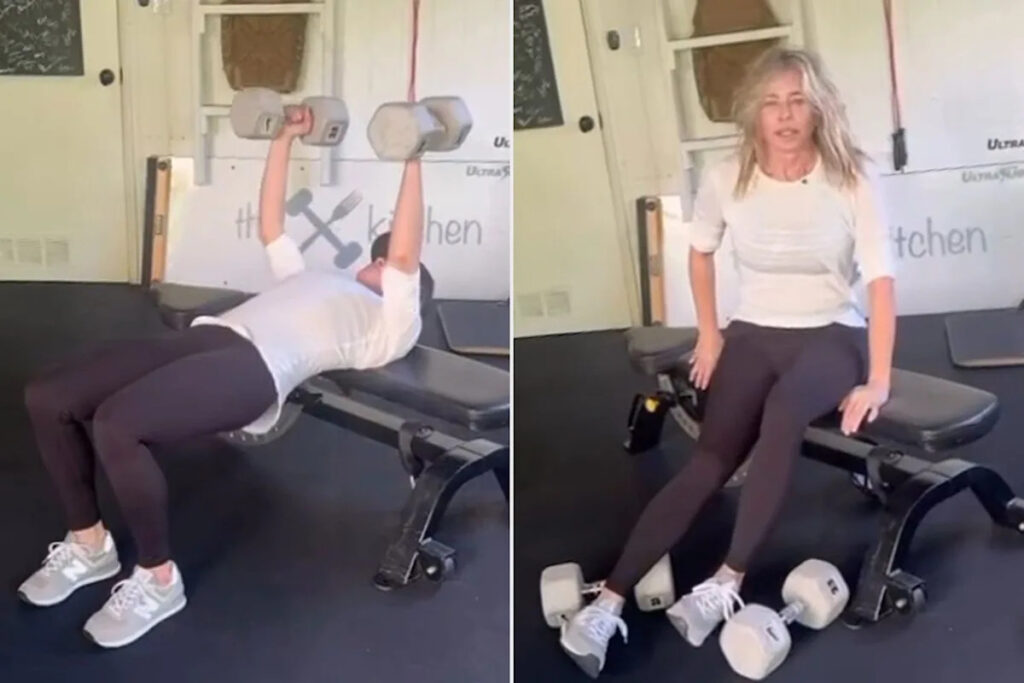 Chelsea Handler Impresses Her Trainer During Intense Weightlifting Session