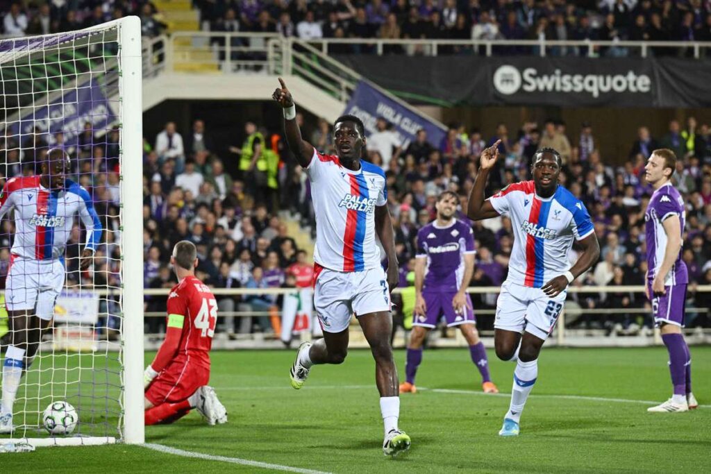Crystal Palace survive Fiorentina fightback to make final four of Conference League