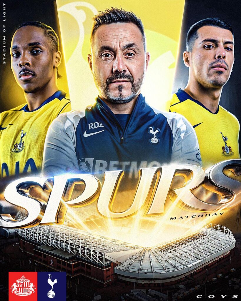 MATCHDAY 🆚 Sunderland