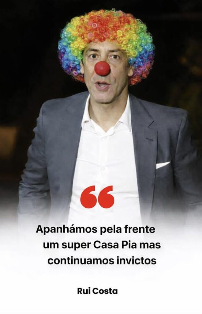 Apanhei pela frente um super presidente