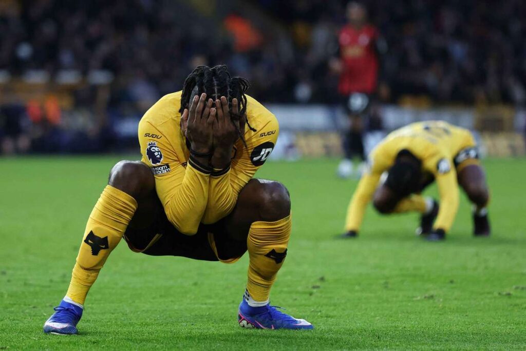 Wolves relegated to Championship after West Ham draw at Crystal Palace