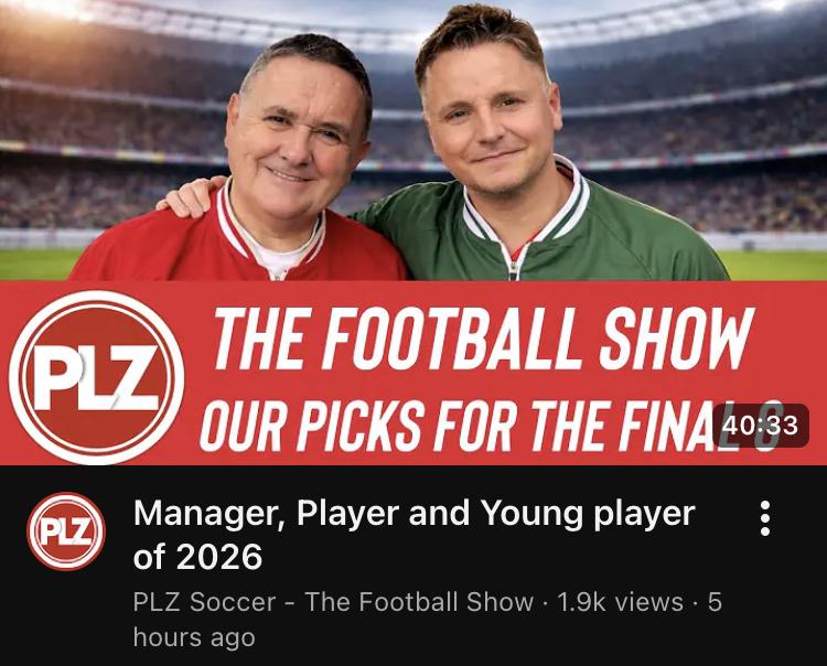 PLZ Soccer using an AI Thumbnail