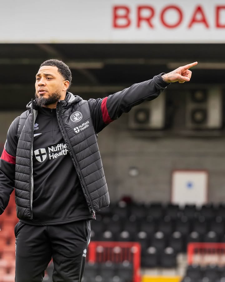 Colin Kazim-Richards with Crawley Town (Photo via Crawley Town)