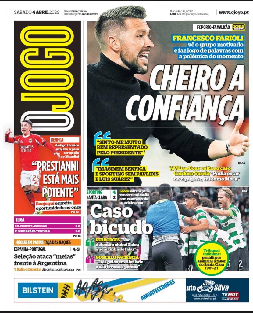 Jornal OJOGO 04/04/2026