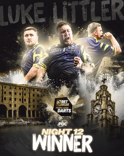 Littler Wins Premier League Night 12 in Liverpool!