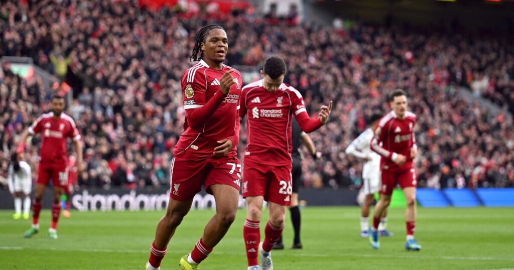 Liverpool player ratings vs Fulham: Rio Ngumoha dazzles as 9/10 steals the show