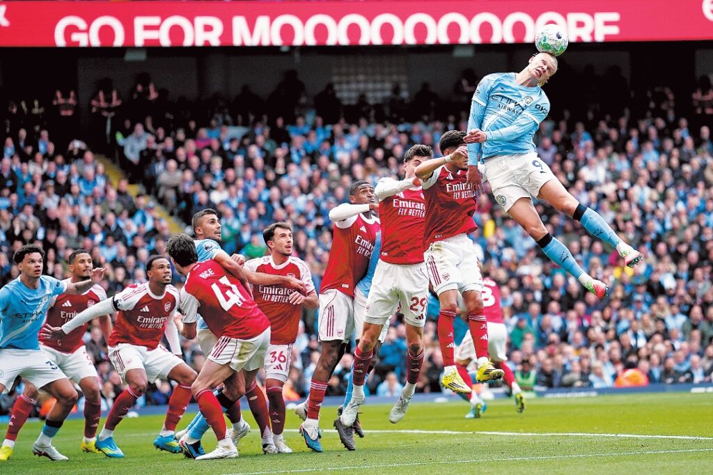 Arsenal's grip on Premier League trophy loosens, as Man City claims massive win