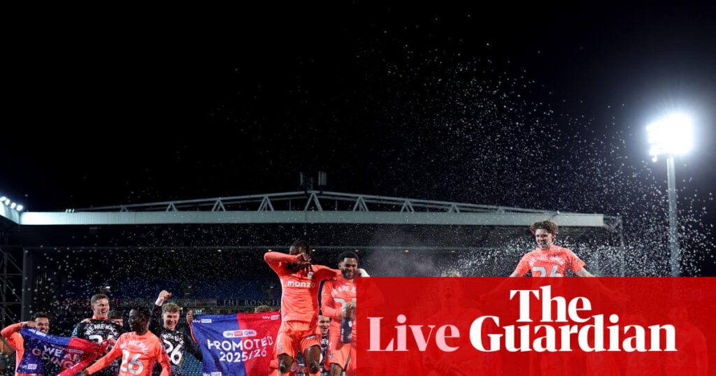 Coventry City promoted to Premier League after 1-1 draw with Blackburn Rovers – as it happened