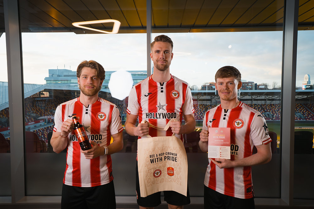 Fuller's London Pride and Brentford FC launch 'Bee a Hop Grower with Pride' initiative – blending football fandom with brewing heritage