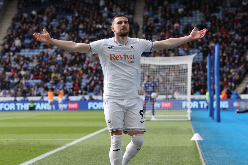 Zan Vipotnik strikes again as Swansea City down struggling Leicester City