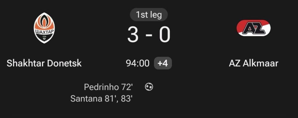 AZ gooit Europese seizoen in pakweg 10 minuten helemaal weg.