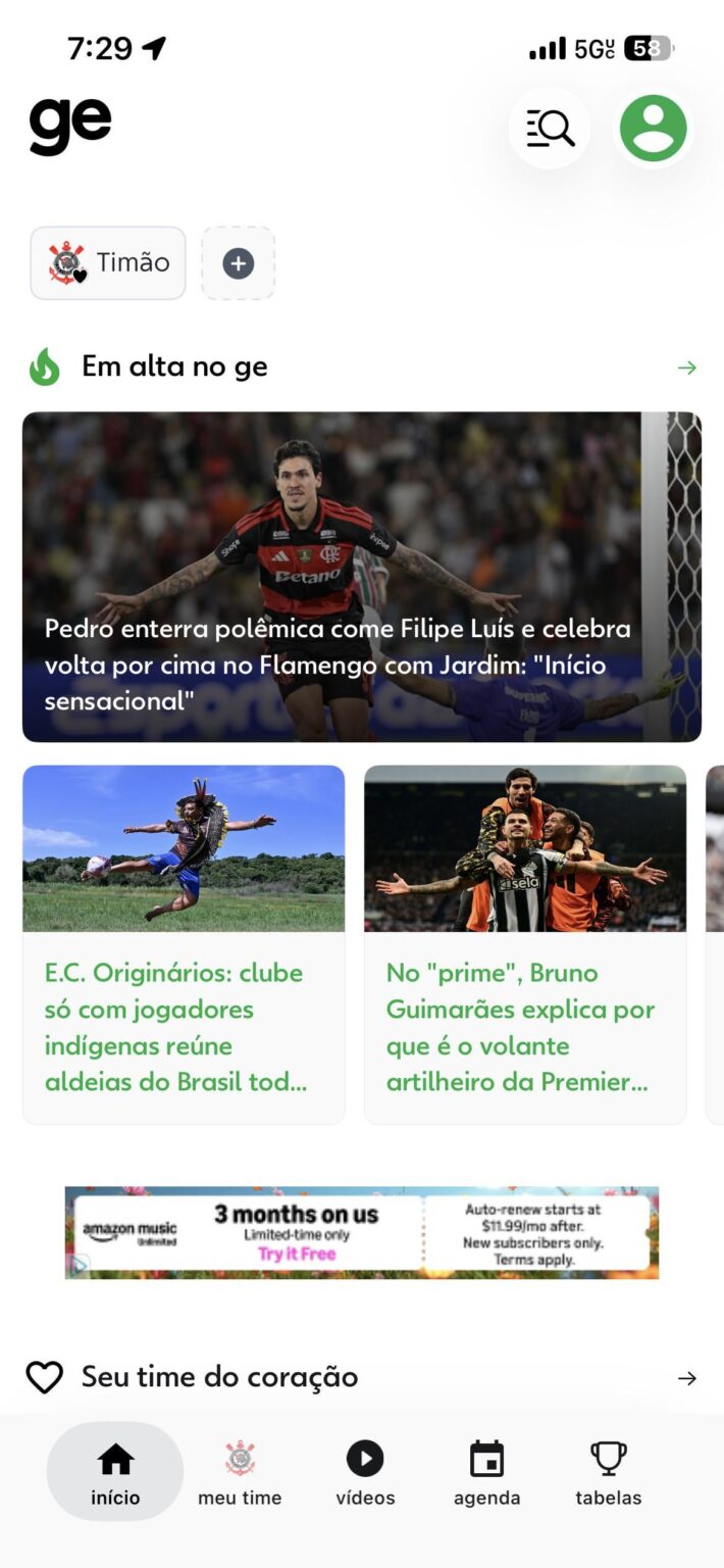 Pedro enterra polêmica e come Filipe Luis 🍽️