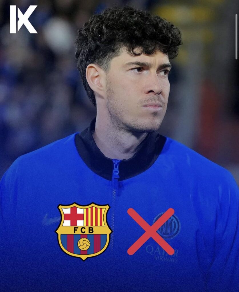 FC Barcelona is unable to afford the €70M price set by Inter for Alessandro Bastoni. ❌🇮🇹