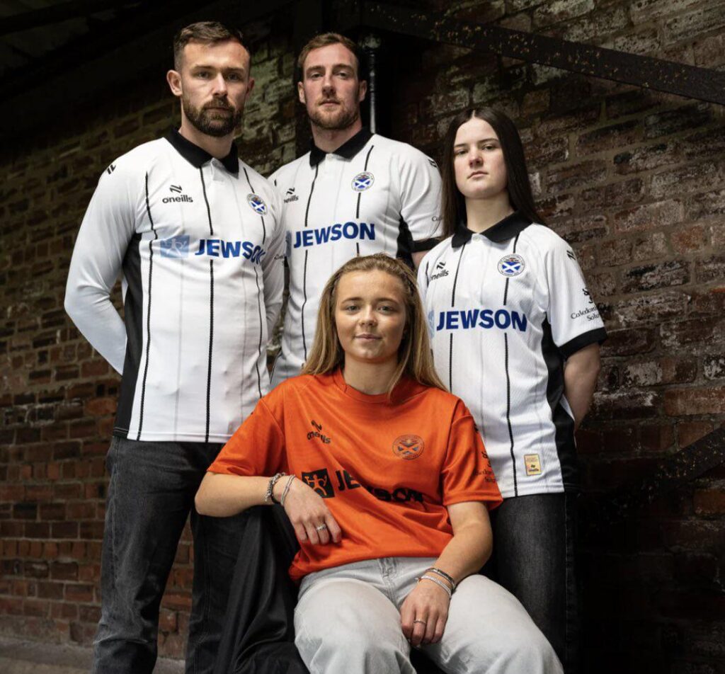 Ayr United the first to release new kit for next season.