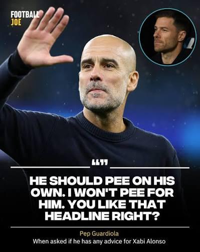What are some quotes that you remembered and loved from our beloved Pep Guardiola during his 10 year tenure here. Ill go with mine... "I won't regret it if players don't get things in a game right but will not if they don't give it a try"...among others like this funny one...