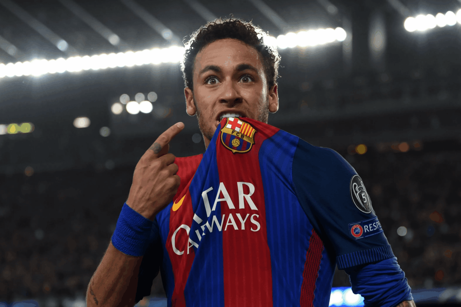 9 years ago, Neymar scored 2 goals and assisted Sergi Roberto to lead Barcelona's comeback against PSG down 4-0