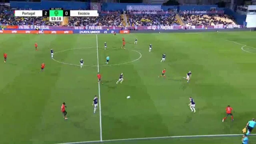 Portugal U21 3-0 Scotland U21 - Gonçalo Moreira 54'